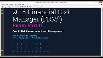 FRM Part 2 2016 GARP Books