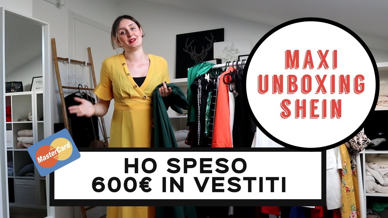 SHEIN HAUL E UNBOXING: come vestirsi in estate e.. HO SPESO 600€ IN ...