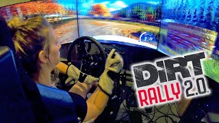 Rally Driver chasing down ghost on Dirt Rally 2.0 WRC Resimi