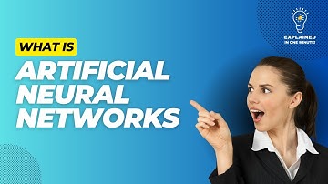 What is Artificial Neural Networks?  (Explained in 1 Minute!)