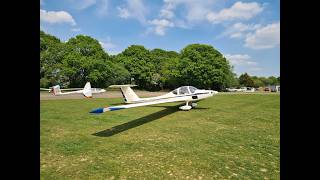 Grob 109b: a trip to the south coast on my second solo on type.