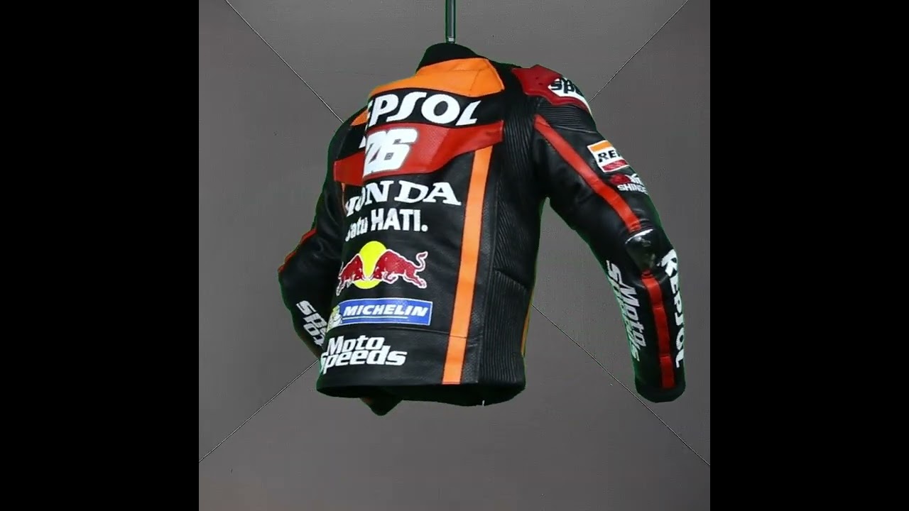 Dani Pedrosa 26 MotoGP Racing Jacket Honda 2017 - Race Fit