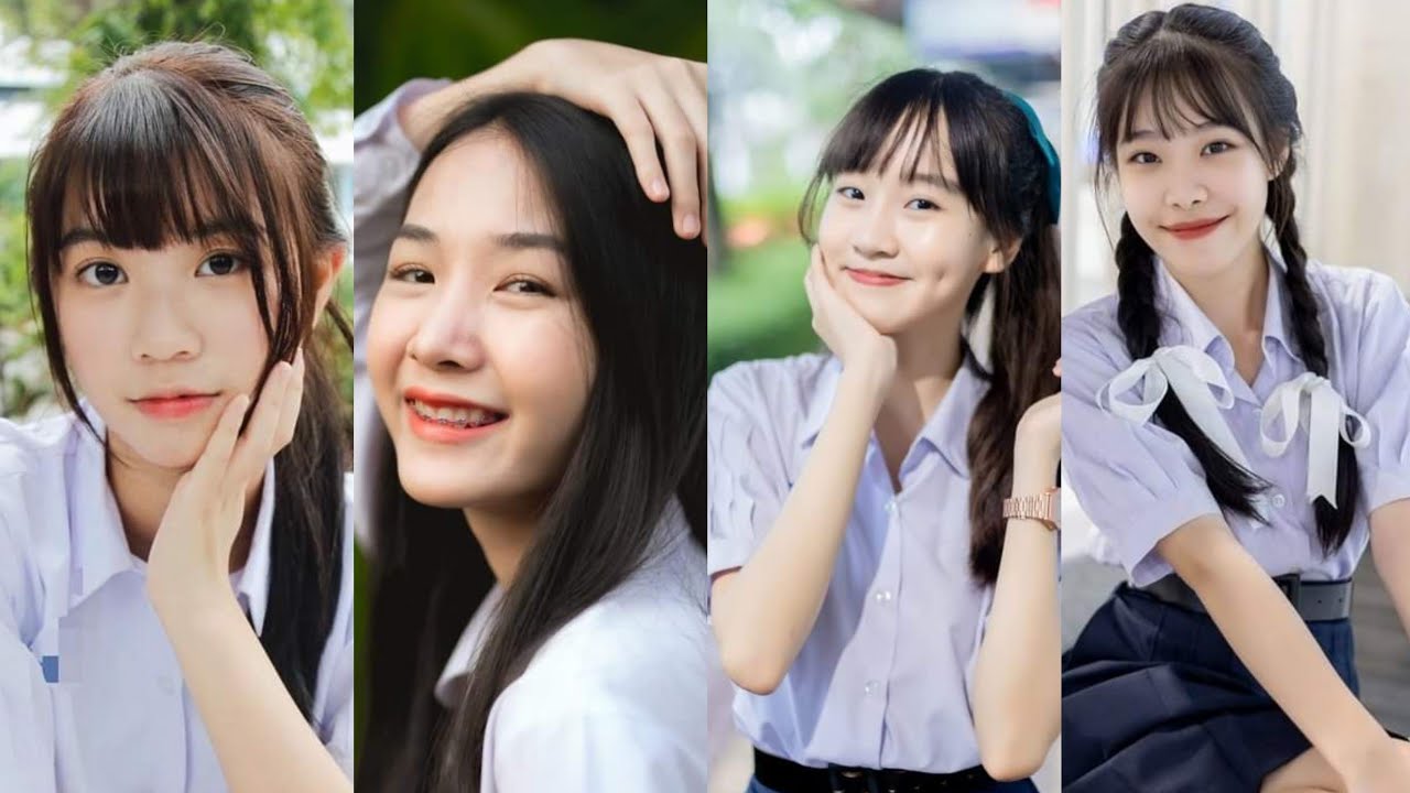 รูป หญิง น่า รัก  2022 Update  รวมรูปภาพ นักเรียนไทยสาวสวยน่ารัก??