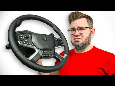 Kupiłem NAJDROŻSZĄ kierownicę do Euro Truck Simulator...