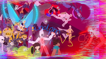 Many random characters vs SCP-096 (sticknodes animation) who can win?