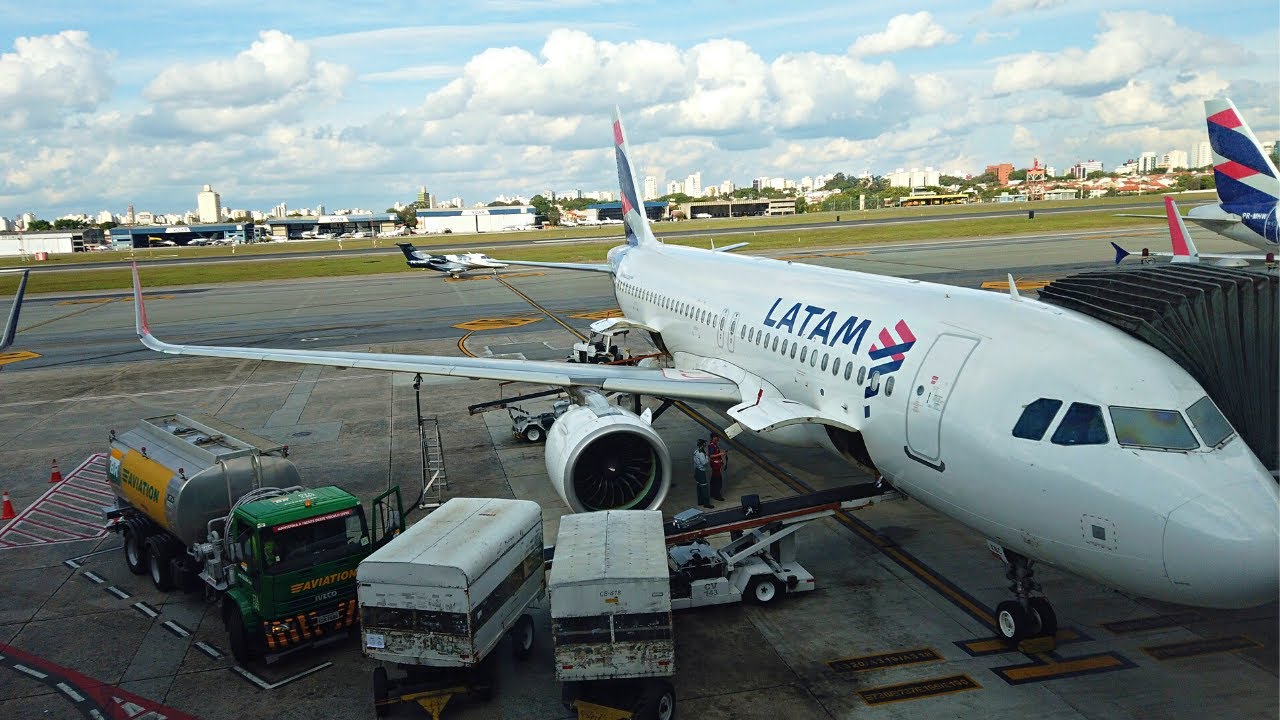 Voo Completo: LATAM | Rio de Janeiro SDU ✈ São Paulo CGH | Airbus A320neo