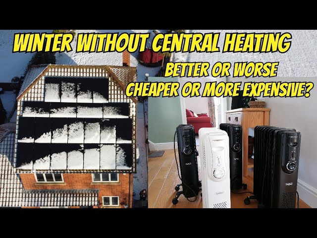 Electric vs oil heating - No central heating all winter. Results of my full  winter test - YouTube