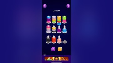 Nut Sort Lösung Level 106 Walkthrough #games #gameplay #puzzle #level