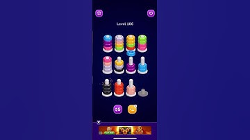 Nut Sort Lösung Level 106 Walkthrough #games #gameplay #puzzle #level