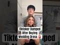 TikToker Dumped After Buying Wedding Dress #shorts #BreleighMichelle #tiktokviral
