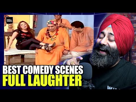 Indian Reaction on Best Comedy Scenes in Stage Drama | Iftekhar Thakur, Nasir Chinyoti