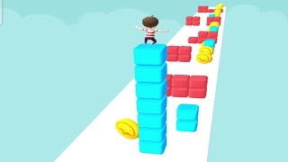 Cube Stacker Surfer Race Games _ Game Android, iOS screenshot 1