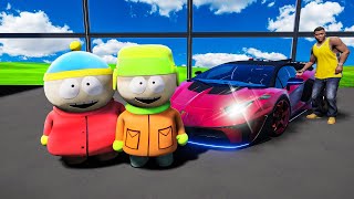 Stealing Cars from South Park in GTA 5