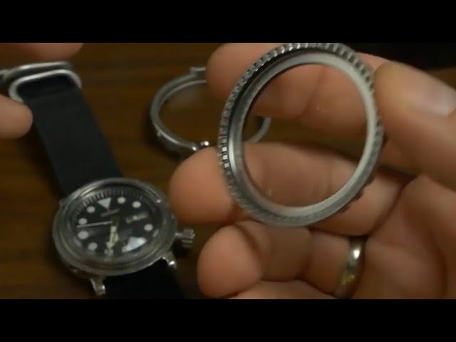 Seiko Tuna bezel gasket replacement - fixing a loose bezel - YouTube