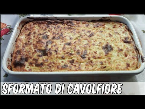 SFORMATO DI CAVOLFIORE