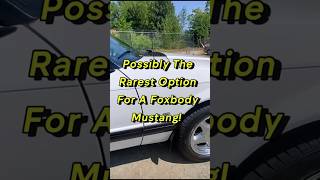 A Foxbody Mustang like no other: The Ultra Rare 41X Trim Code That Nobody Knew About!