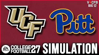 UCF vs Pittsburgh - Week 2 Simulation (College Football 27)