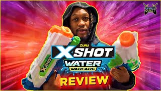 Testing the xShot Super Soaker Watergun  - Review