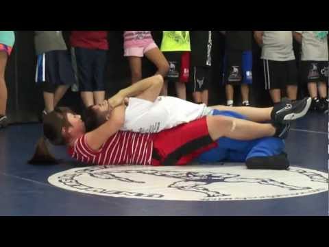 UGA KIDS GRAPPLING ARIEN VS. JACOB 10/30/12