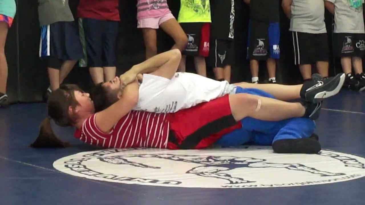 UGA KIDS GRAPPLING ARIEN VS. JACOB 10/30/12