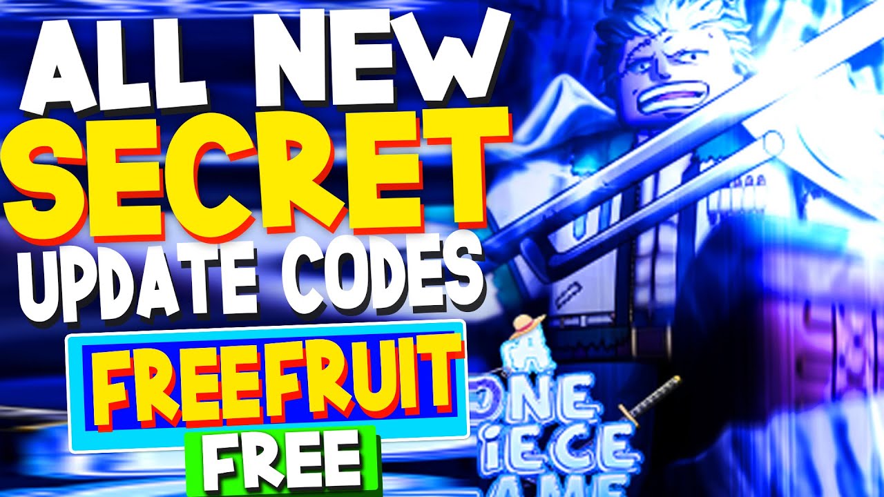 ALL 2 NEW *SECRET* CODES IN A ONE PIECE GAME (ROBLOX) [APRIL-07