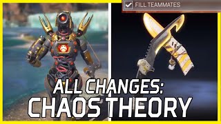 Huge Changes! Apex Legends Chaos Theory Event Patch Notes & Trailer Reaction!