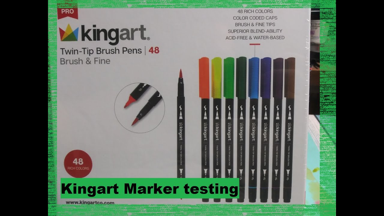Kingart Markers - First impressions