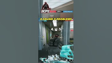 sound bug is not a issue in siege #shorts #rainbowsixsiege