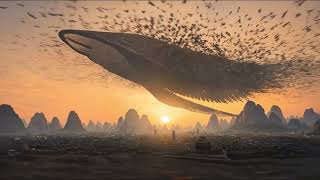 Without seeing the body of the Kunpeng all the birds come into the clouds.#Yanyun sixteen