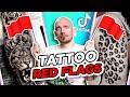 Tiktok tattoo red flags  tattoo critiques  pony lawson