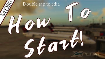 How to Start the Engines on the MD80 From Rotate/ Xplane 12 Tutorial