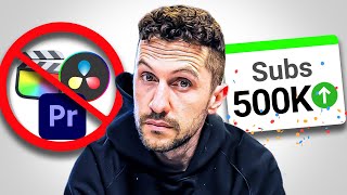 How This YouTuber Grew 500,000 Subscribers with No Editing!