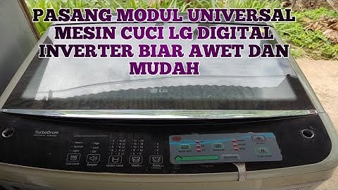 Ganti modul universal mesin cuci LG digital inverter