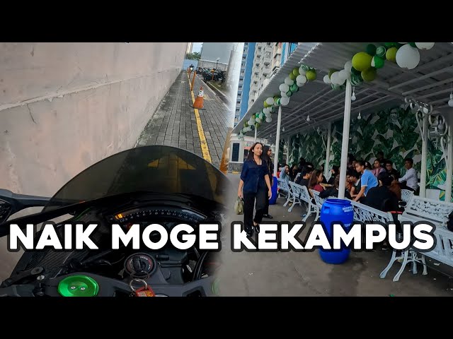 Nongkrong  Kekampus - Naik Moge Zx10R (Yakinjay). class=