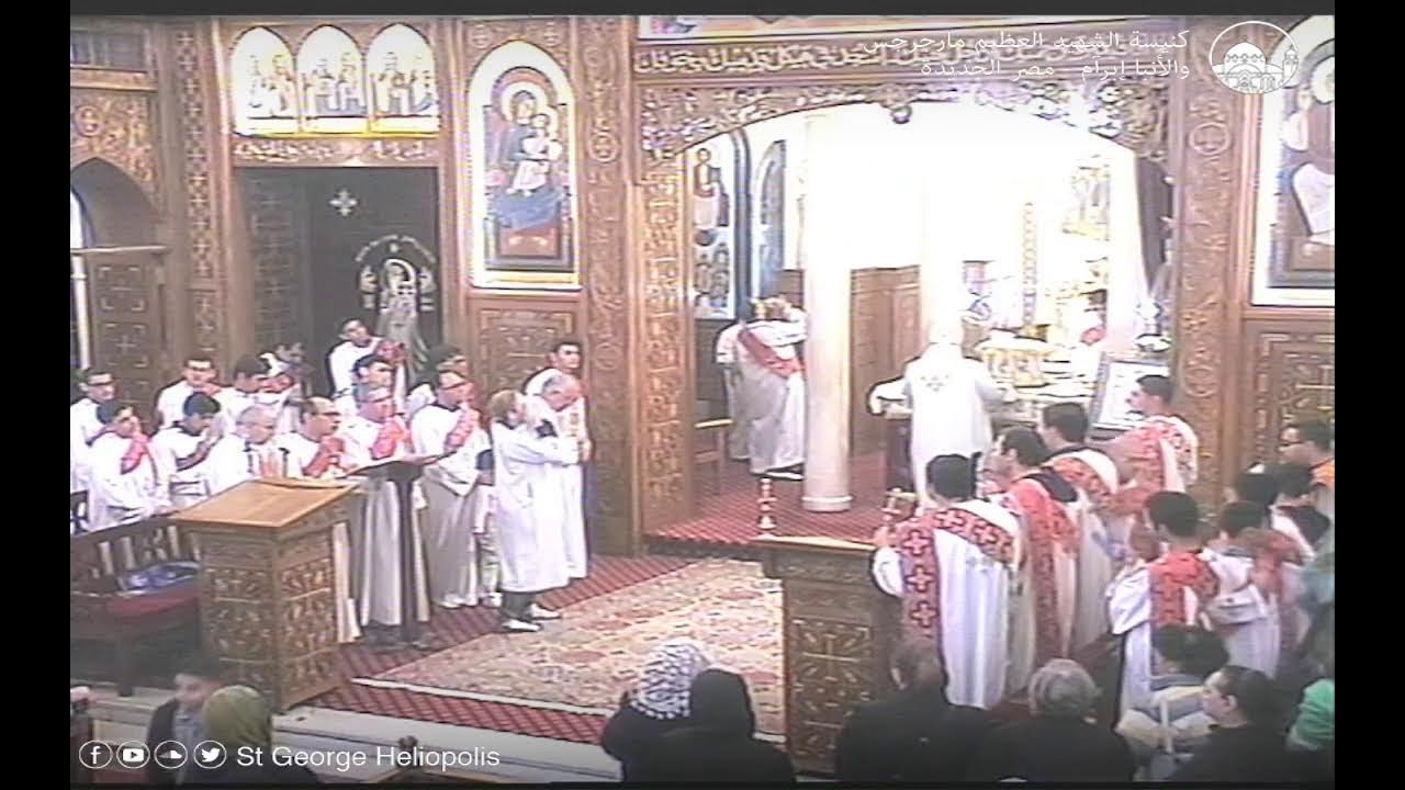 القداس الالهى يوم الجمعة من الصوم الكبير 15- 3 - 2024