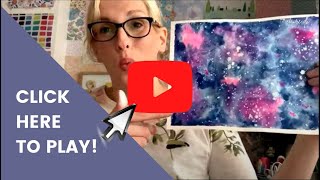 ? How To Paint A Quick & Easy Galaxy; Creative Art Therapy Exercises