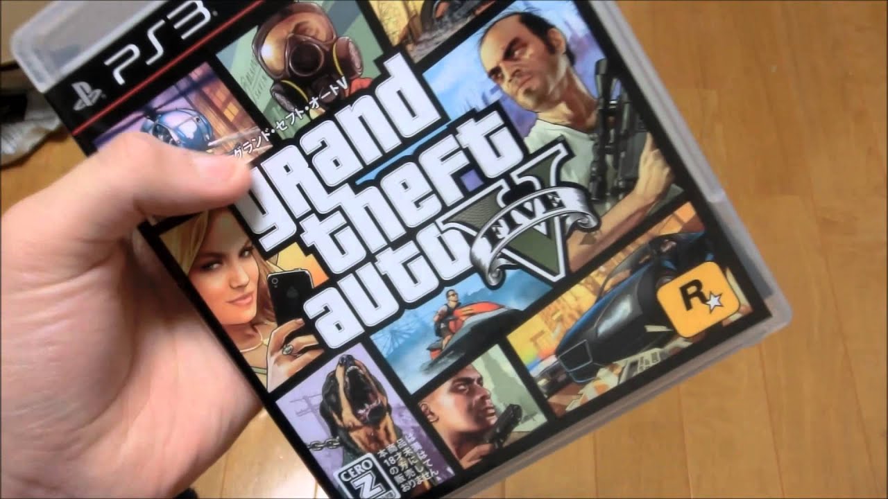 PS3>A5,GTA4 EFLC 開封 - YouTube