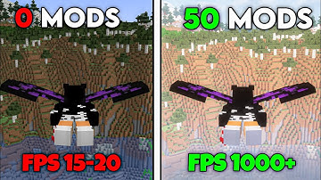 Best FPS Boost Mods for Minecraft 1.21+ Java & POJAV  | Perfect for Low-End Devices!