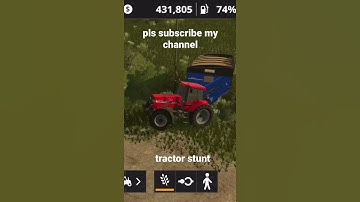 Farming simulator 20 | fs20 | Case Tractor Stunt | #shorts #fs20 #fs20gameplay #fs2020 #isogameplay