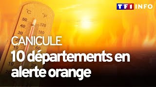 La météo d'Evelyne Dhéliat : 10 départements en alerte canicule