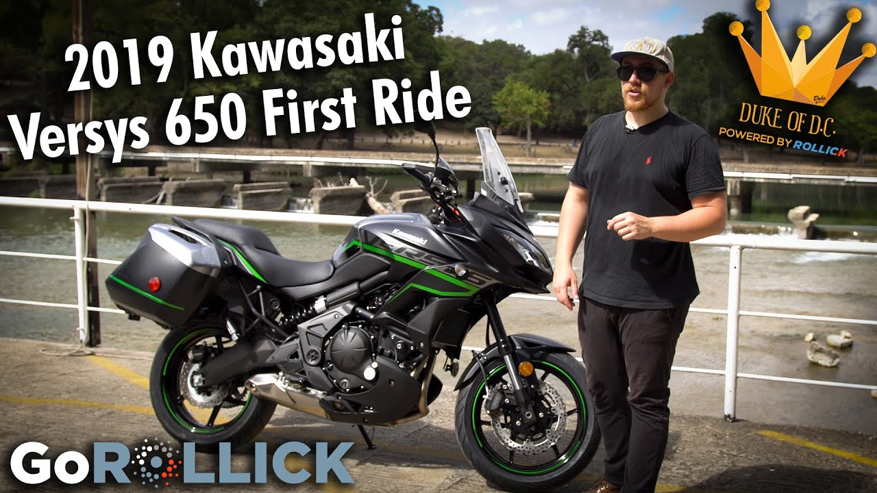 Here's why the 2019 Kawasaki Versys 650 LT is a SURPRISING Adventure Bike  Under $10,000 - YouTube