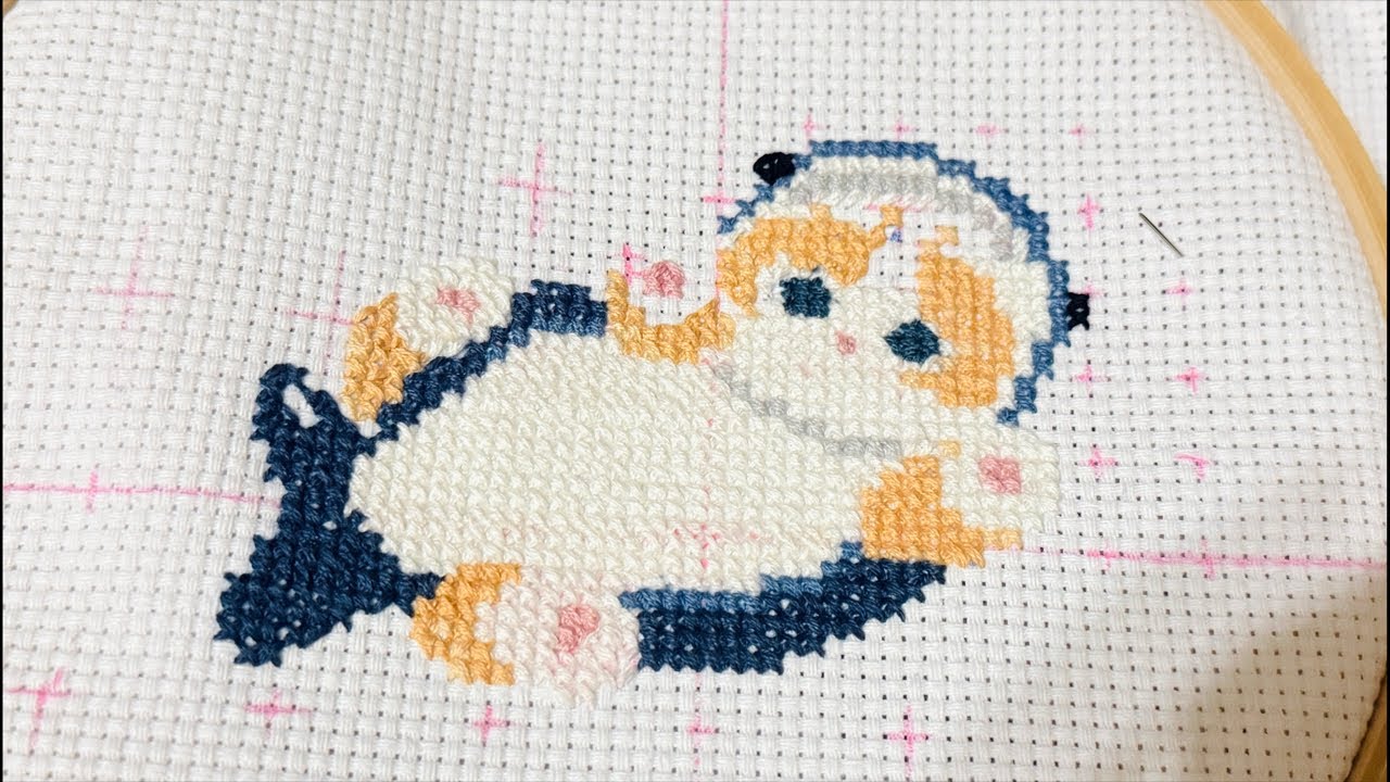 4号開封「糸が違う！注意」【刺繍】モフサンド3号④アシェット - YouTube