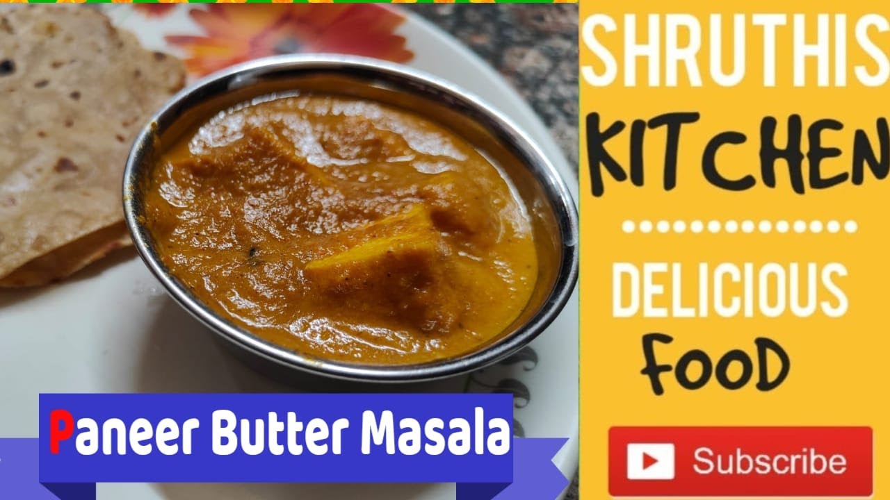 Paneer Butter Masala Recipe😍 in Tamil Paneer Gravy Recipe in Tamil