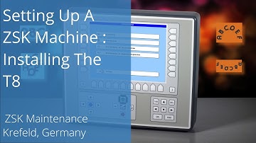 Setting Up A ZSK Machine: Installing The T8