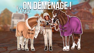 [VLOG] On déménage  !! // Star stable - Rôle Play FR  // ENGLISH SUBSTITLES