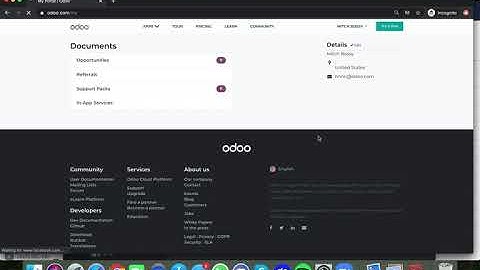 Odoo V13 - How to Access Customer Portal