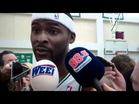 Keyon Dooling is pumped to be with Celtics.flv