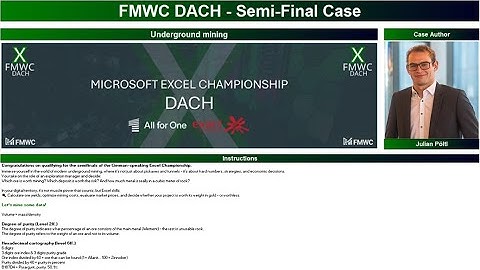 MEWC DACH 2025 Underground Mining By Julian Pöltl