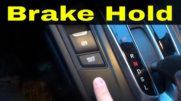 Honda CR-V Brake Hold Demonstration-Useful Car Feature