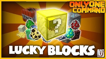 Lucky Block Only One Command (No Mod)